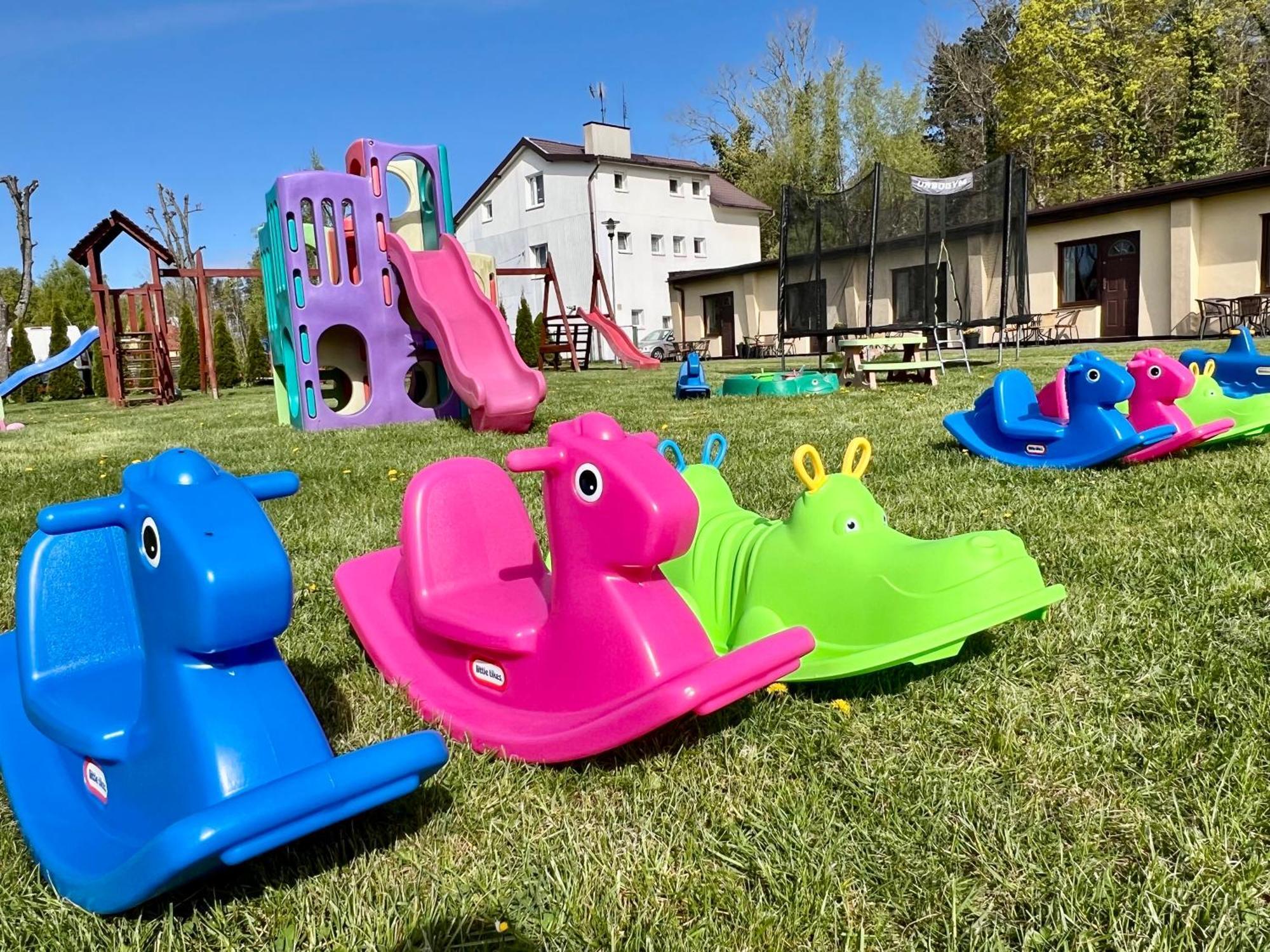 Osrodek Rodzinny "Pod Wydmami" Przy Plazy , Plac Zabaw , Rowery Sarbinowo Exterior foto