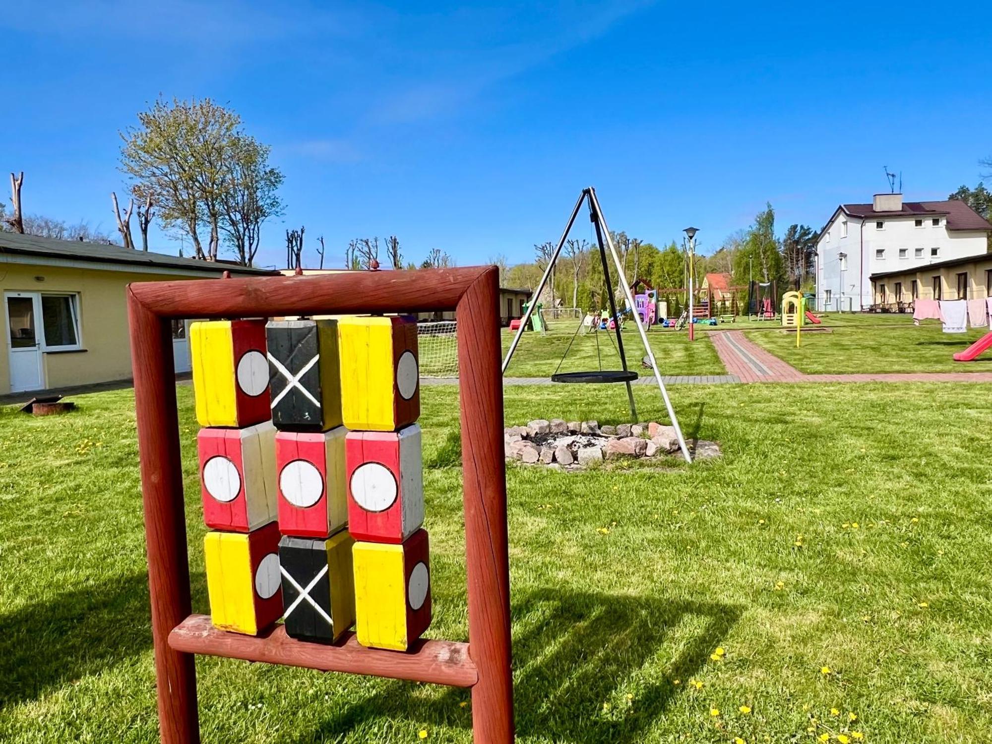 Osrodek Rodzinny "Pod Wydmami" Przy Plazy , Plac Zabaw , Rowery Sarbinowo Exterior foto