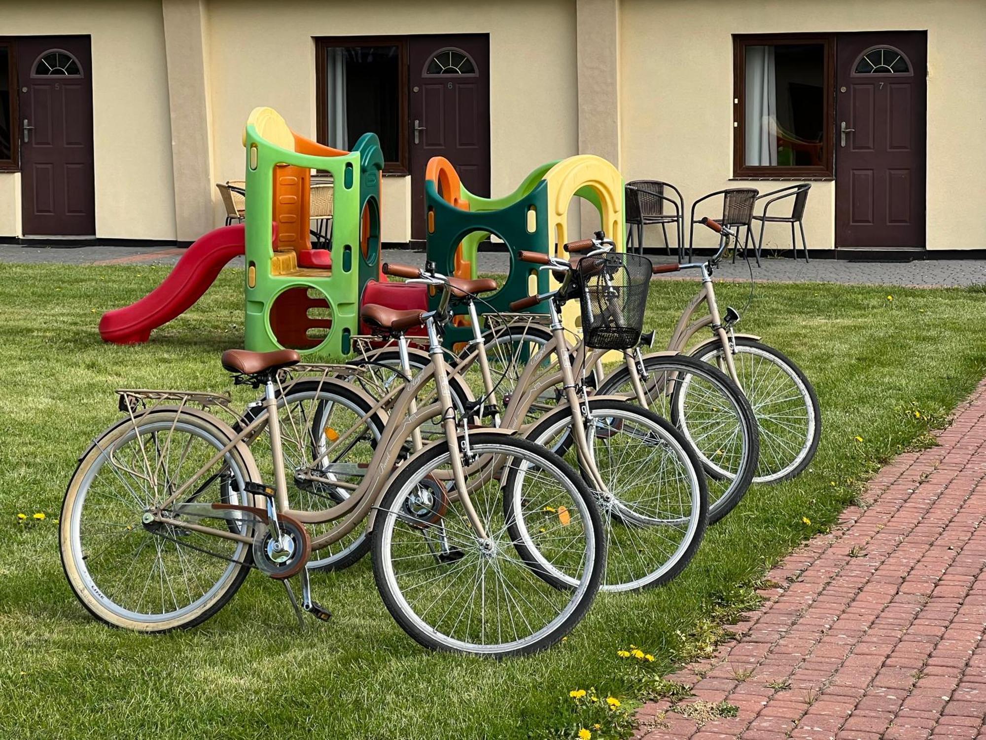 Osrodek Rodzinny "Pod Wydmami" Przy Plazy , Plac Zabaw , Rowery Sarbinowo Exterior foto