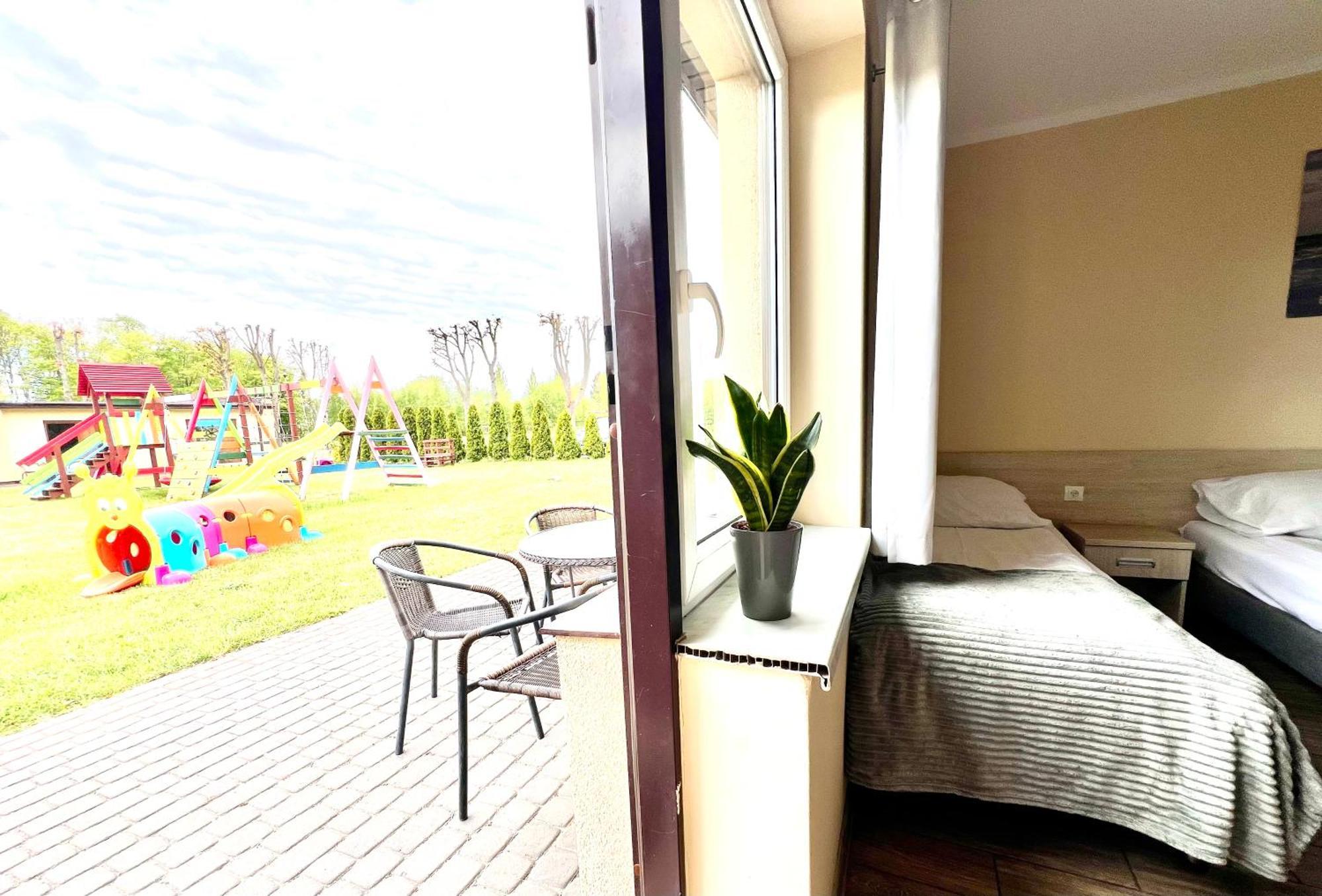 Osrodek Rodzinny "Pod Wydmami" Przy Plazy , Plac Zabaw , Rowery Sarbinowo Exterior foto