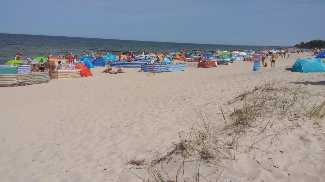 Osrodek Rodzinny "Pod Wydmami" Przy Plazy , Plac Zabaw , Rowery Sarbinowo Exterior foto